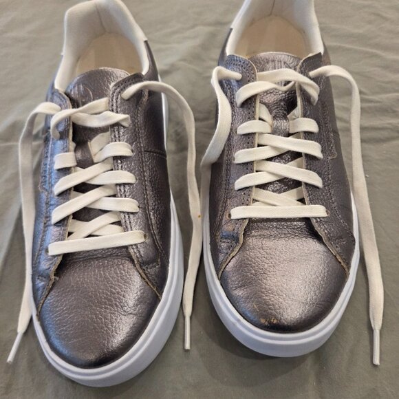 Cole Haan Silver Sneakers - Picture 1 of 11